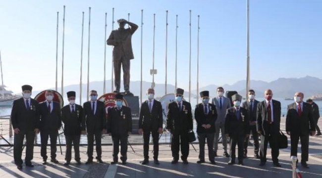 Atatürk'ün Marmaris'e gelişinin 86'ncı yıldönümü törenle kutlandı