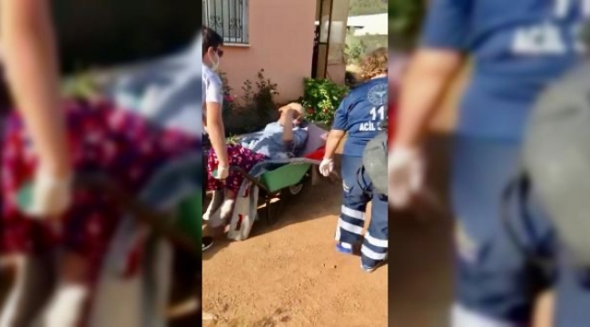 112 çalışanlarının hasta kurtarma mücadelesi