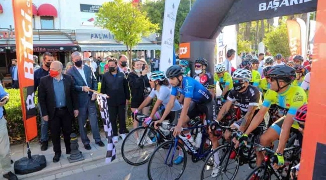 Binlerce bisikletli Bodrum'da pedallara bastı 