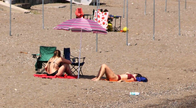 Bodrum’da mesafeli deniz keyfi
