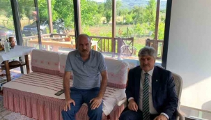 İYİ Parti'li Ergün’den, Saatcı'ya taziye ziyareti