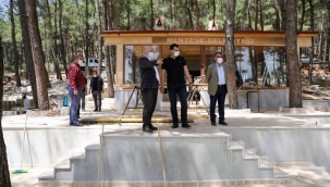 Kızıldağ Mesire alanında çalışmalar sürüyor