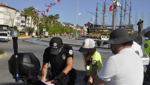 Marmaris’te bayram denetimlerinde 1 günde 55 bin lira ceza kesildi