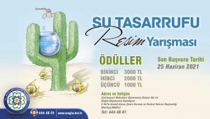 Muğla Büyükşehirden su tasarrufu resim yarışması
