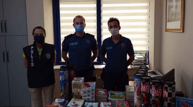 Ortaca polisinden eğitime destek