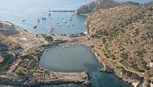 Taşlarıyla İstanbul'da Dolmabahçe Sarayı yapılan Knidos