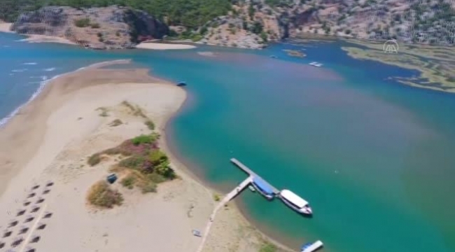 Ukraynalı turizmciler Dalyan’a hayran kaldı