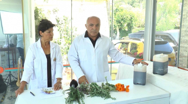 10 bitkiden üretilen 'Anti-Vrs' dondurma Bodrum’da ilgi odağı oldu