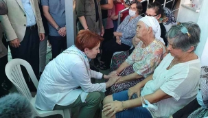 Akşener’den orman şehidine taziye ziyareti