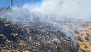 Alevler tüm Bodrum’dan görüldü