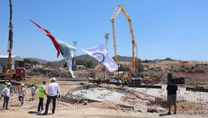Başkan Gürün, Bodrum’un en büyük Arıtma Tesisi'nin temelini attı