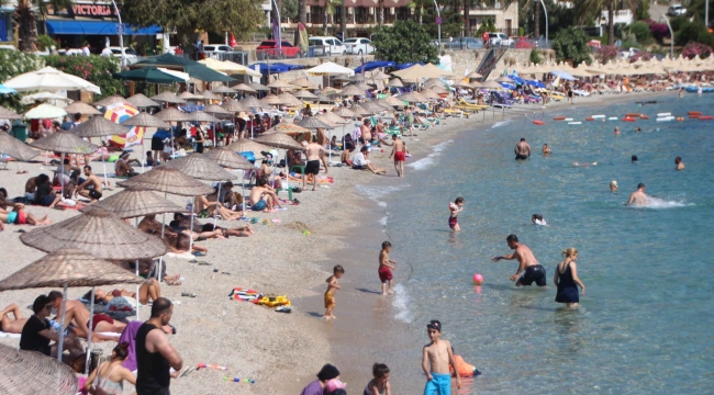 Kısıtlama öncesi sahillere akın ettiler
