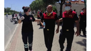 Menteşe'de itfaiye aracı kazaya karıştı: 5 yaralı