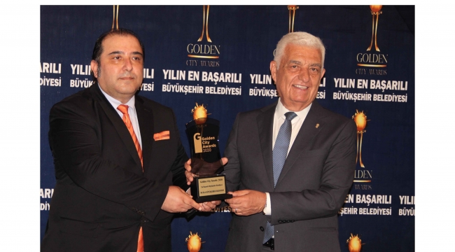 Muğla Büyükşehir Belediyesi Uluslararası Altın Kentler Derneği’nin düzenlediği ‘Altın Kent’ temasında 30 Büyükşehir içinde birincilik ödülü aldı