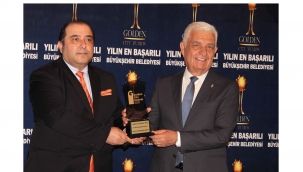 Muğla Büyükşehir Belediyesi Uluslararası Altın Kentler Derneği’nin düzenlediği ‘Altın Kent’ temasında 30 Büyükşehir içinde birincilik ödülü aldı