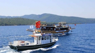 Muğla'nın denizlerini 7 adet “Atık Alım Teknesi” temizliyor