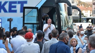 Muharrem İnce, Marmaris'te Memleket Partisi İlçe Ofisi'ni açtı