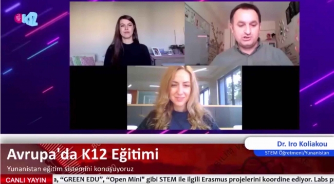 Pandemide ‘eğitim’ televizyonu kurdular