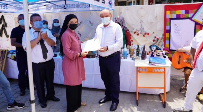 Seydikemer’de ‘Hayat Boyu Öğrenme’ sergisi açıldı
