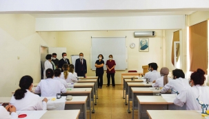 Vali Orhan Tavlı, Diş Hekimliği Fakültesini ziyaret etti