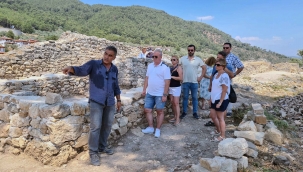 Akyaka Kalesi’nin ilk ünlü konuğu