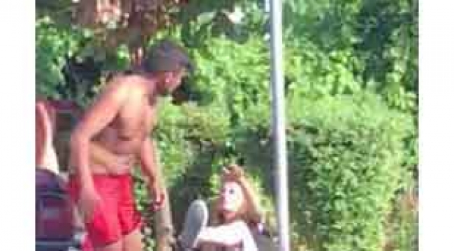 Balayı için Marmaris'e gelen çift tekme tokat birbirine girdi