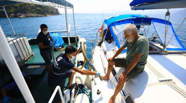 Bayramda denizlerden 268 bin 145 kilogram katı atık toplandı