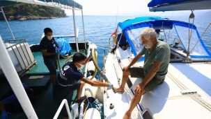 Bayramda denizlerden 268 bin 145 kilogram katı atık toplandı