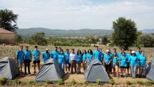 Bodrum'da Gençlik Tarım Kampı başladı