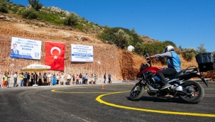 Bodrum'da Motosiklet Eğitim ve Sınav Alanı hizmete girdi