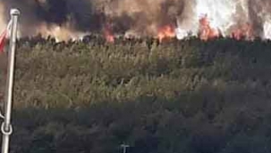 Bodrum'daki yangın bölgesinde risk devam ediyor