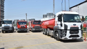 Bursa itfaiyesi Marmaris yolunda