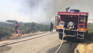 Büyükşehir İtfaiyesi bir günde 57 yangına müdahale etti