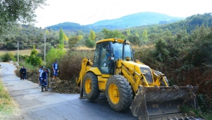 Büyükşehir Menteşe’de 8 Mahalleye kanalizasyon hattı yapıyor