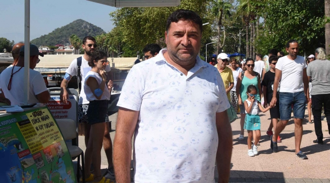 Dalyan’da bayram yoğunluğu başladı
