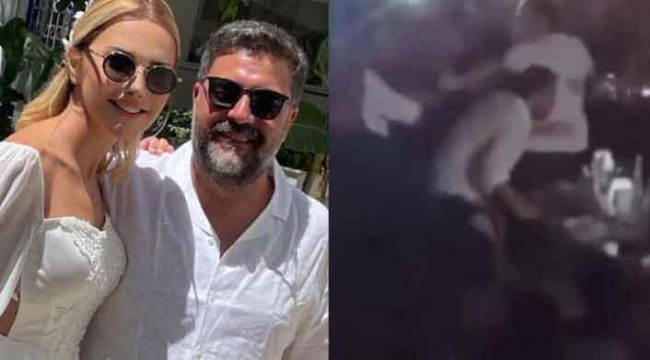 Ece Erken ve Eşi Bodrum'da 19 Bin Liralık Hesap Ödeyince Sandalyeler Havada Uçuştu!
