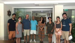 Eski Bakan Karakaş’tan Demir ailesine ziyaret.