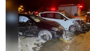 Fethiye’de iki otomobil çarpıştı: 1’i çocuk 3 yaralı
