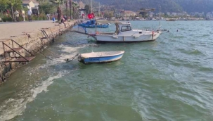 Fethiye Körfezde istenmeyen görüntüler.