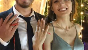 Göcekte görkemli nişan töreni