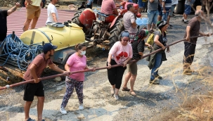 Köyceğiz’de yangın seferberliği