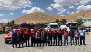 Mardin'den yangına müdahale için Manavgat'a takviye ekip gönderildi