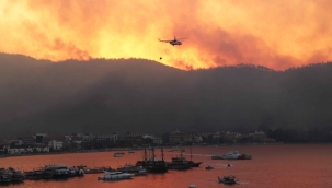 Marmaris’in ciğerleri yanıyor