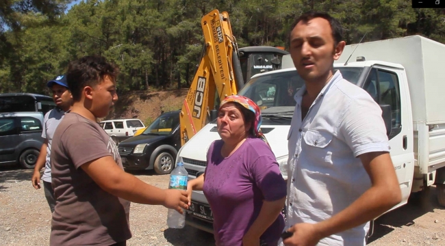 Marmaris’te alevler yeniden yükseldi