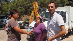 Marmaris’te alevler yeniden yükseldi