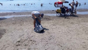 Marmaris’te bayramda 3 bin ton çöp toplandı