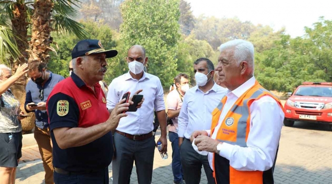 Marmaris’te ilk belirlemelere göre 1 fabrika, 27 ev ve 1 araç yandı