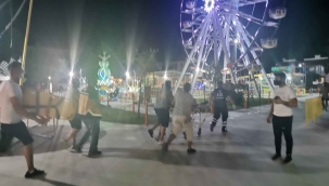 Marmaris'te lunaparkta pompalı tüfek dehşeti