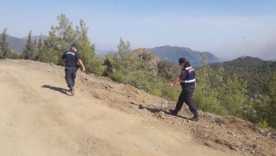 Marmaris’te yangınla ilgili vatandaşların şüphelendiği 2 kişi aranıyor