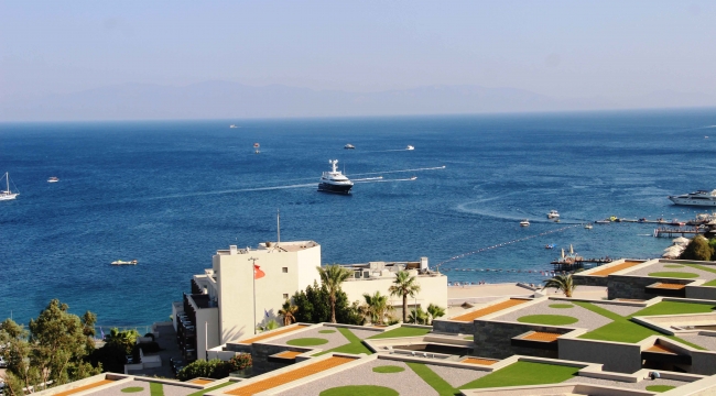 Milyon dolarlık yatıyla gelen ünlü milyarder Yaroslavsky Bodrum'da keyif yapıyor